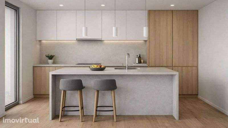 T2 em Leça da Palmeira com espaço exterior - Grande imagem: 3/4