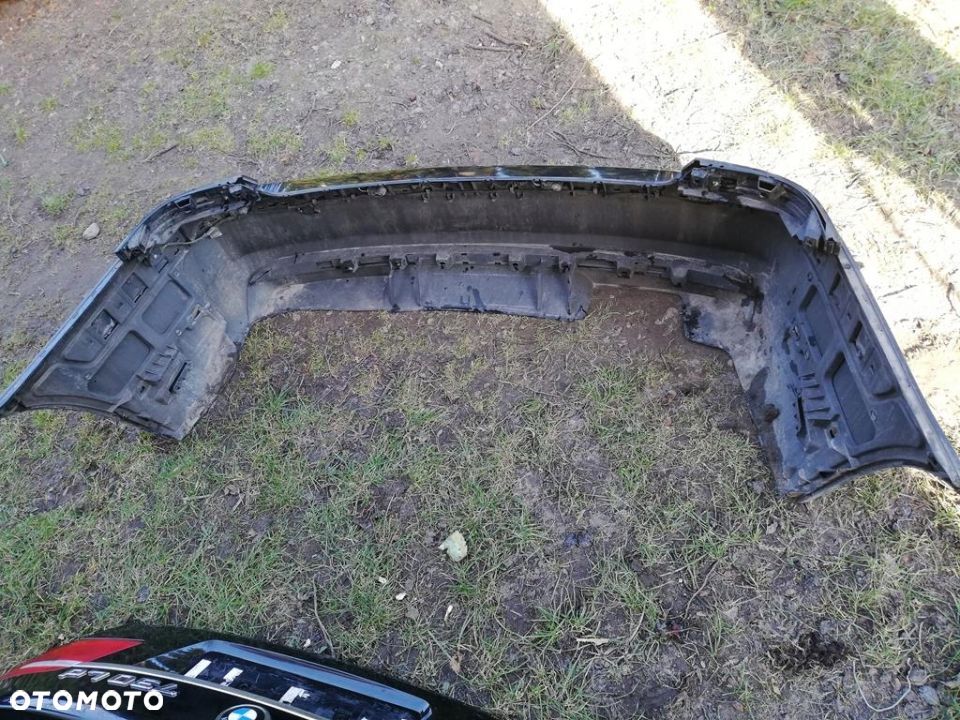 BMW E65 E66 LIFT ZDERZAK TYLNY BLACK SAPPHIRE - 16