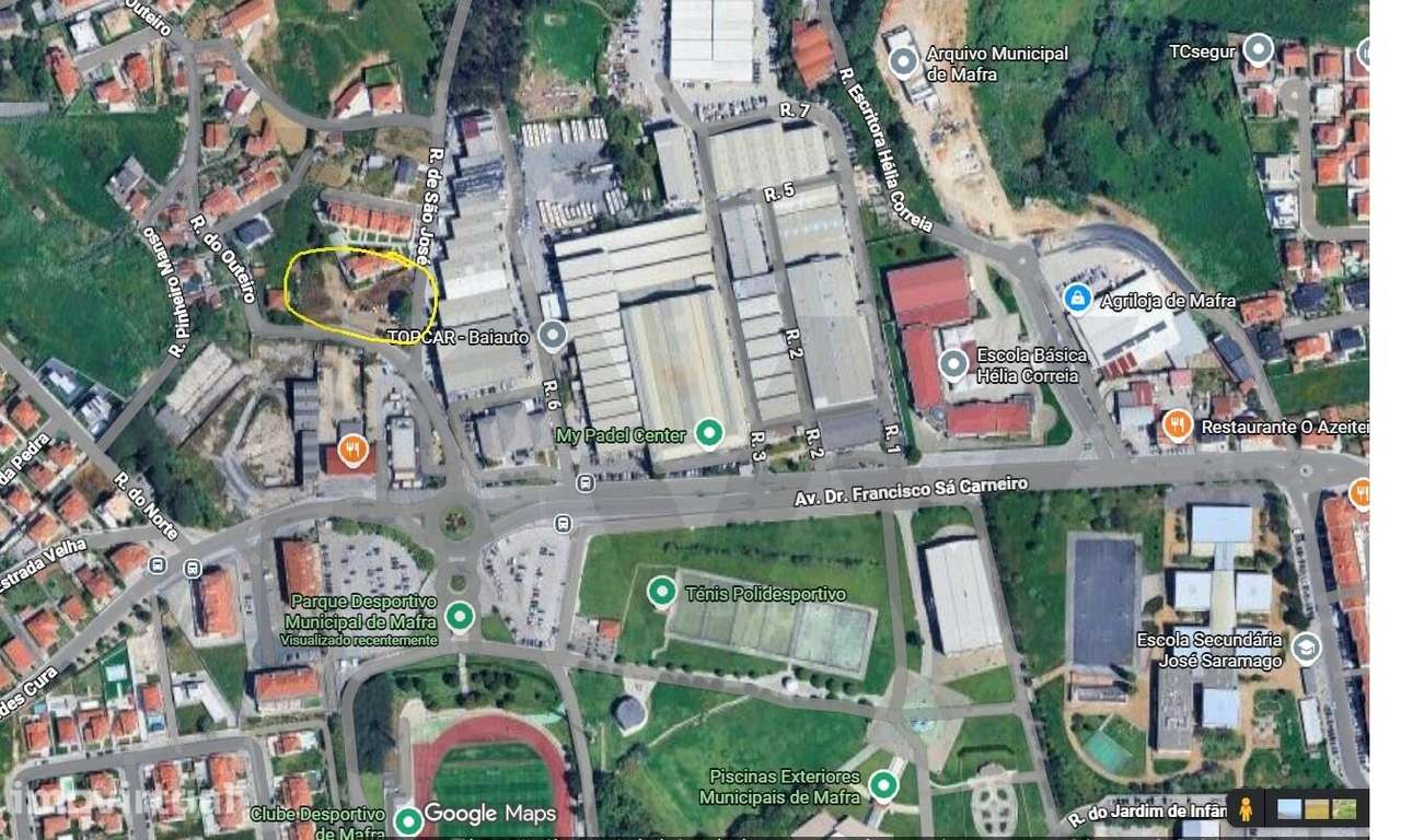 Terreno Urbano no Centro de Mafra – Elevado Potencial de Construção - Grande imagem: 2/15