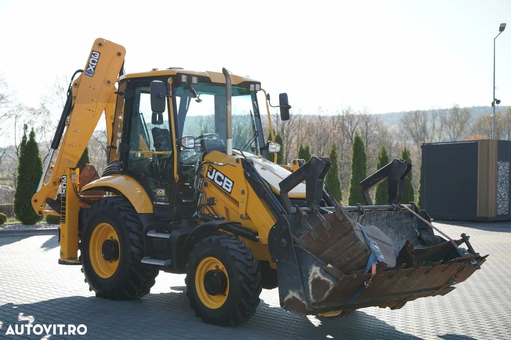JCB 3CX PLUS / JOYSTICK / AER CONDIȚIONAT / CUPĂ RAPIDĂ / SET CUPĂ / CA NOU / SHOWROOM POLONIA / - 15
