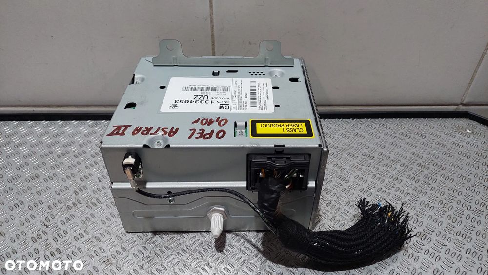RADIO CD CZYTNIK PŁYT OPEL ASTRA IV 4 R2010 NR 13334053 - 3