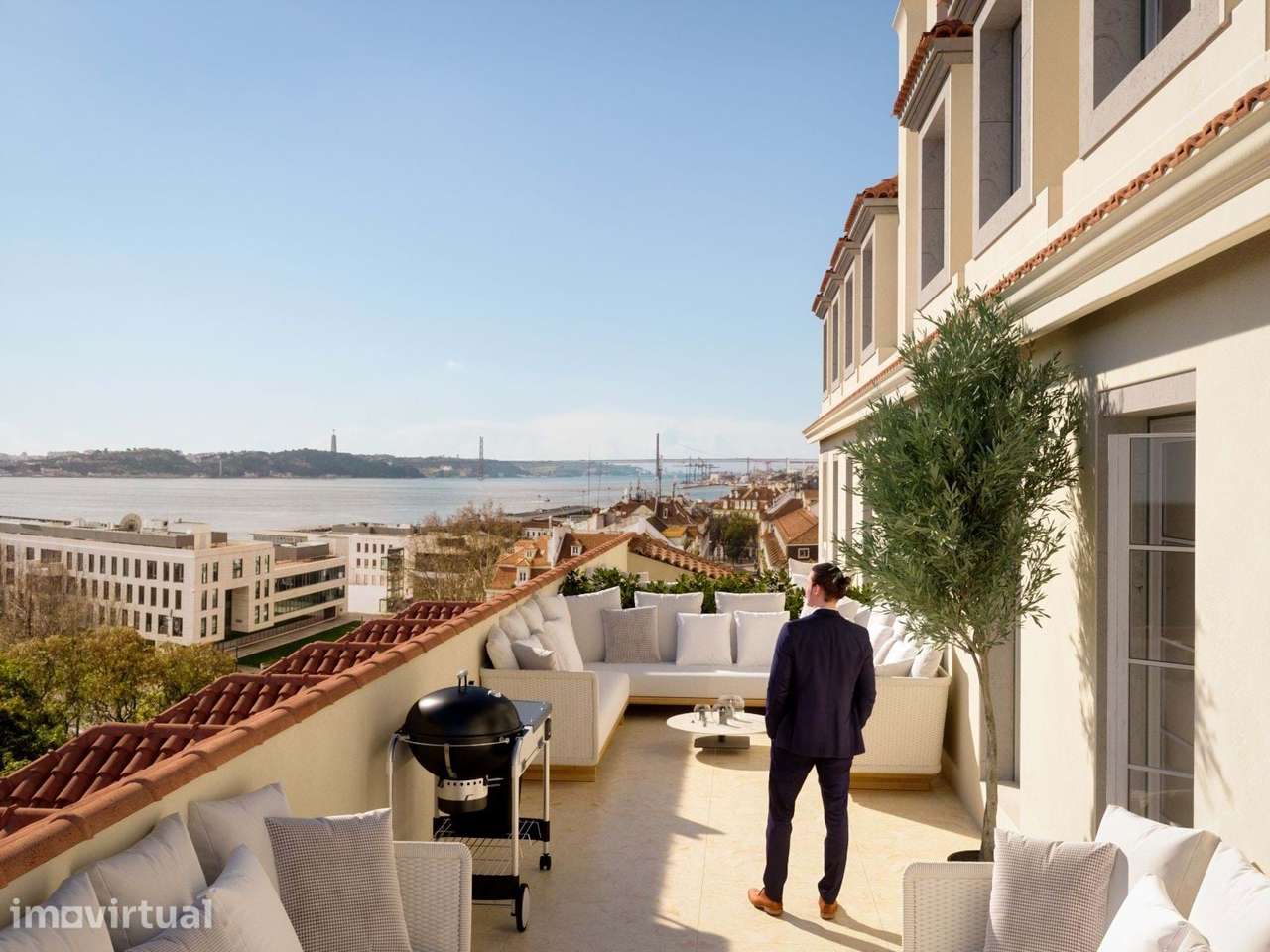 Apartamento T3 +1 Duplex - Vista de Rio - Chiado - Grande imagem: 3/16