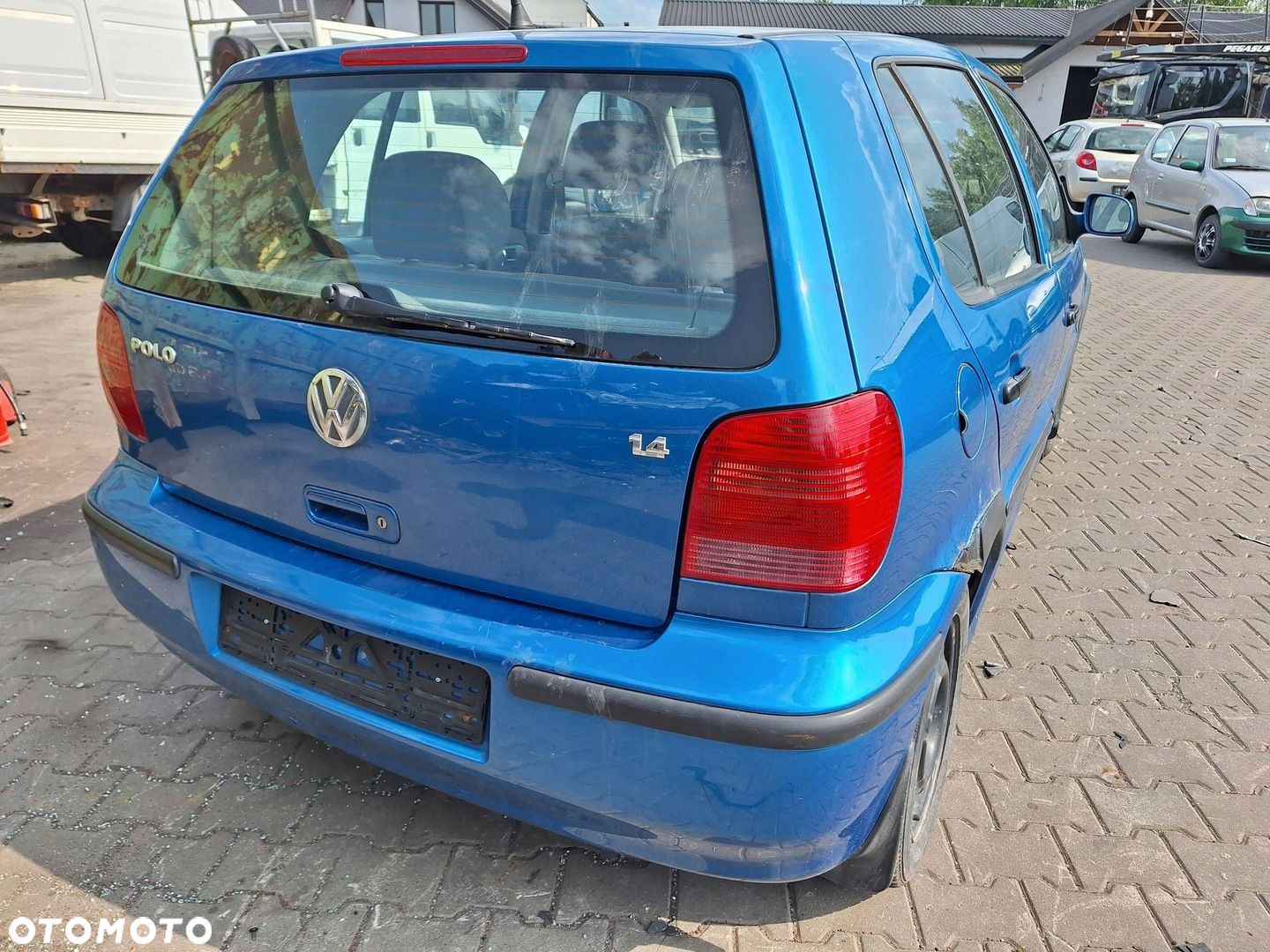 Volkswagen Polo 3 III 6N 6N2 6NB LIFT 99-01 MANUALNE LUSTERKO LEWE LA5M - 5
