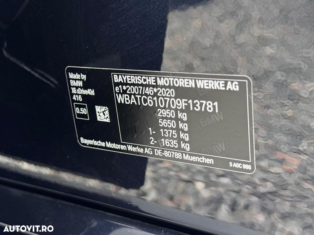 BMW X6 xDrive40d AT MHEV - 5