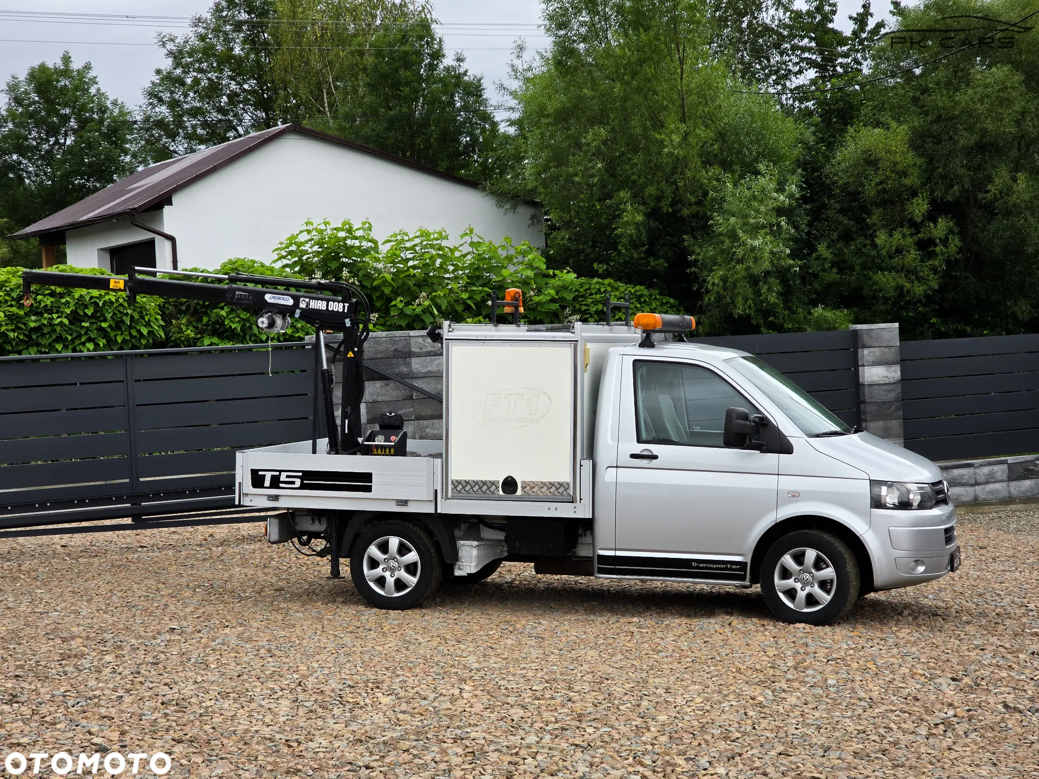 Volkswagen T5 2.0 140 KM 4X4 4 MOTION HDS HIAB KRAN - 9