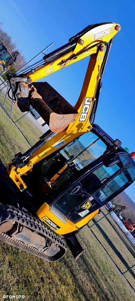 JCB JCB 8026 CTS mini Koparka 1317 MTG sprowadzona 3 łyżki szybkozłącze hydrauliczne piękny stan GOODBER 8025 - 14