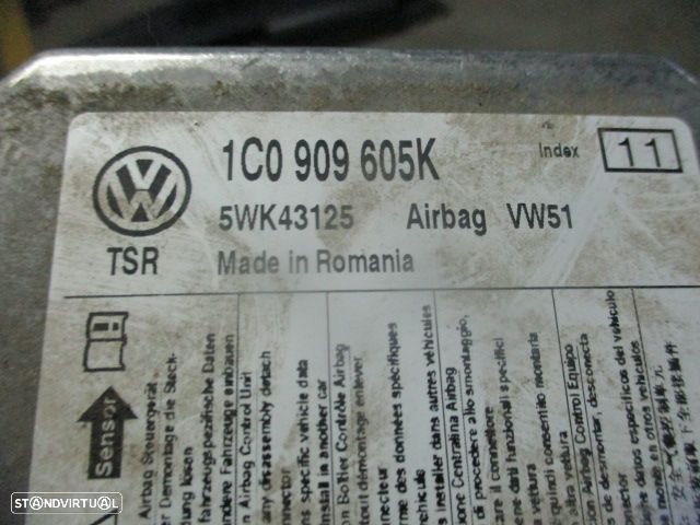 Kit Airbags 6Q0880201AC   1C09090605K  6Q0909606K  6Q0880204G  VW POLO 4 9N FASE 2 2008 1.4TDI 70CV 3P AZUL  PRETO - 9