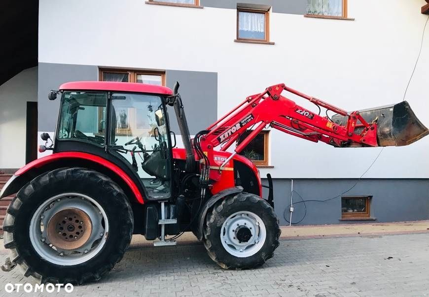 Zetor PROXIMA 7441 z oryginalnym ładowaczem czołowym rok 2009 , 75 KM - 3