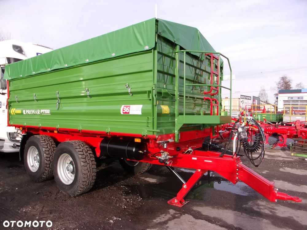 Pronar Przyczepa TANDEM paletowa PT510 / PT-512 z mechanizmem trójstronnego wywrotu - 8
