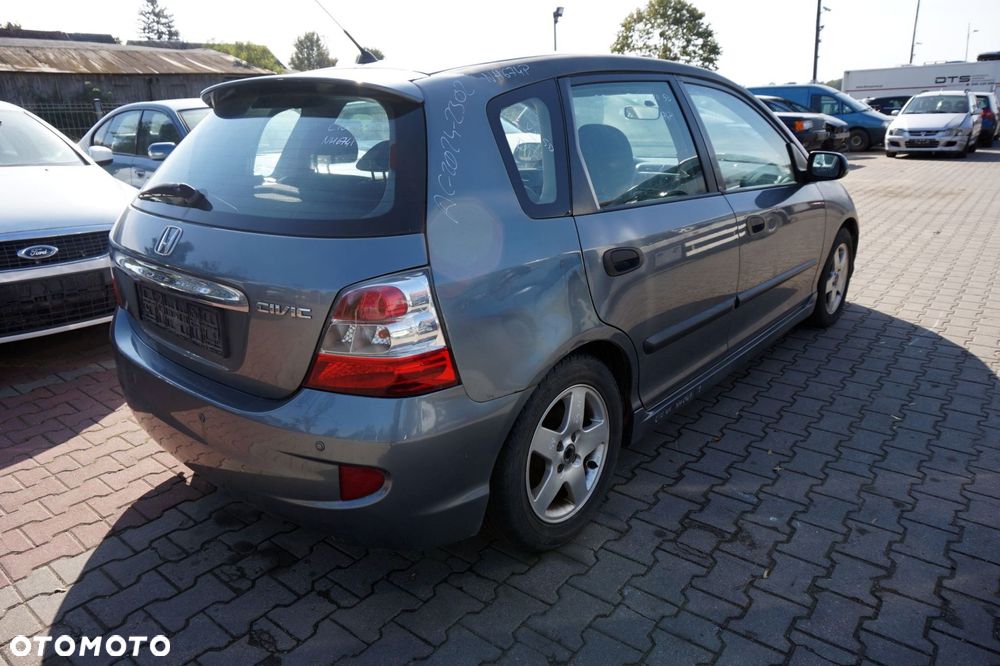 HONDA CIVIC VII LIFT 5D HB 2005 NH674P 1.6 16V D16V1 110KM SZARY COSMIC na części - 5