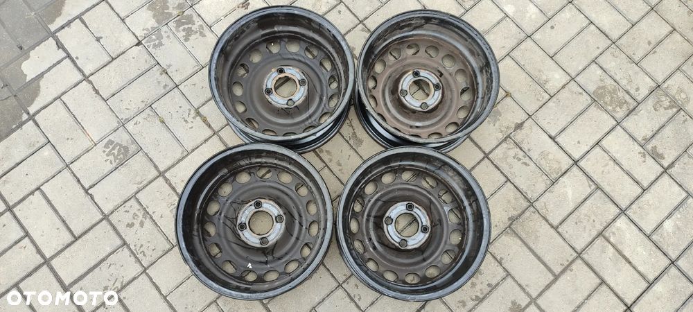 FELGI STALOWE 4x108 6Jx15 CALI ET32 OPEL CORSA F CITROEN PEUGEOT 9825102480 4 SZTUKI KOMPLET - 7