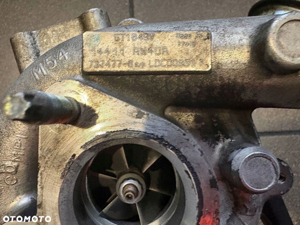 TURBOSPRĘŻARKA 2.2 DCI NISSAN GT1849V 14411AW40A - 4