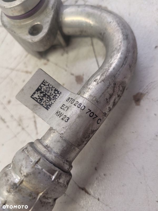PRZEWÓD WĄŻ KLIMATYZACJI AUDI A4 B8 A5 8T0260707C - 5