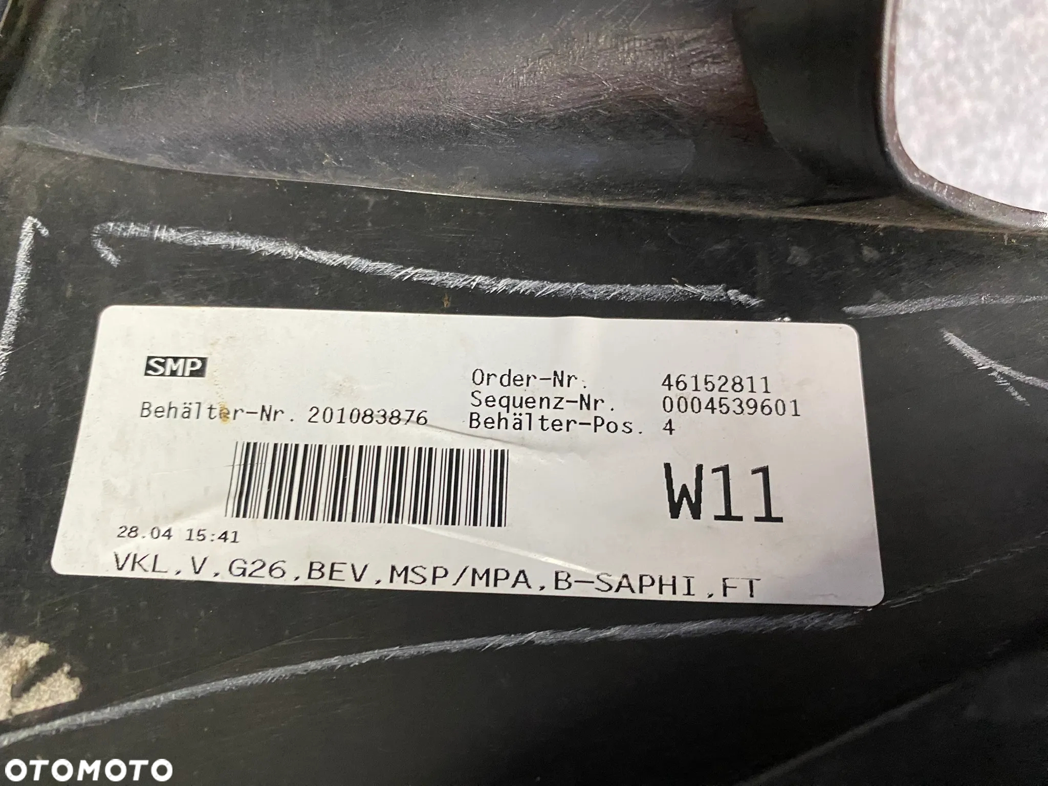 ZDERZAK PRZEDNI PRZÓD - BMW 4 GRAN COUPE G26 M-PAKIET 21- - 22