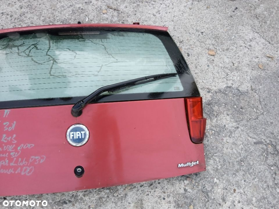 KLAPA TYLNA FIAT PUNTO 2 LIFT 04- 3-DRZWI - 3