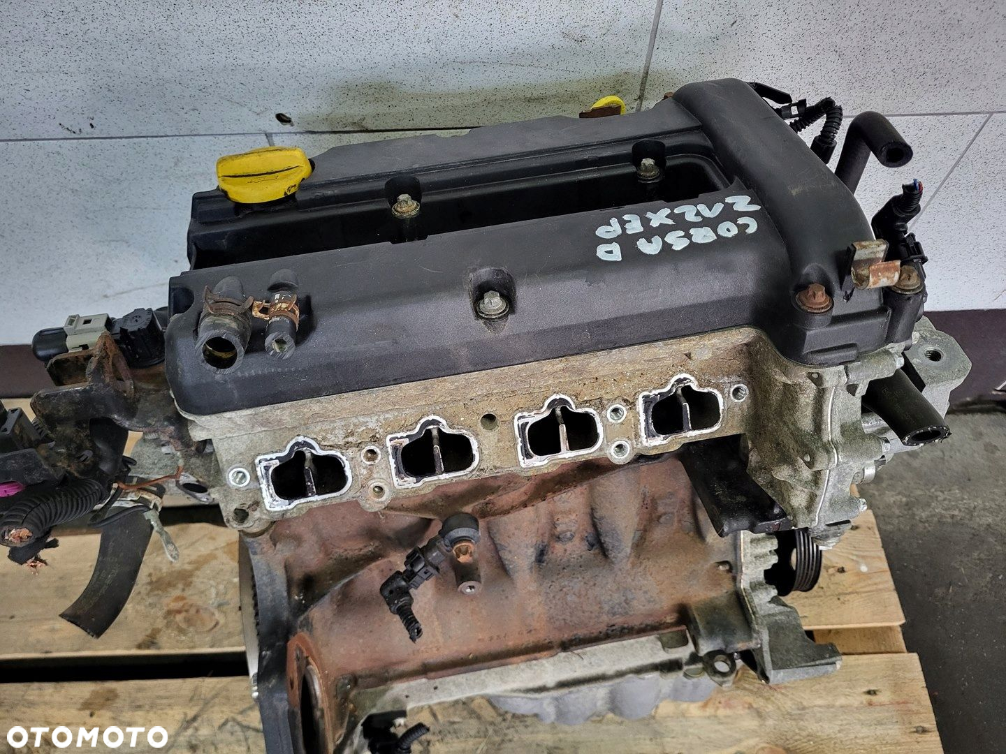 Silnik Słupek Z12XEP 1.2 benzyna OPEL CORSA D ASTRA H AGILA 248tys km - 10