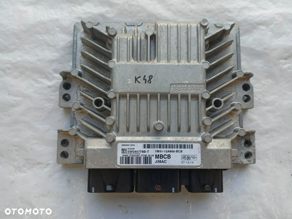 KOMPUTER STEROWNIK SILNIKA FOCUS MK2 C-MAX LIFT 7M51-12A650-BCB