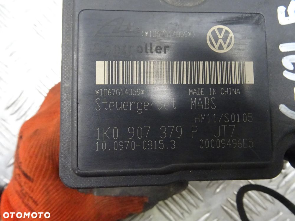 VW GOLF V 1.9TDI POMPA HAMULCOWA ABS 1K0907379 - 8