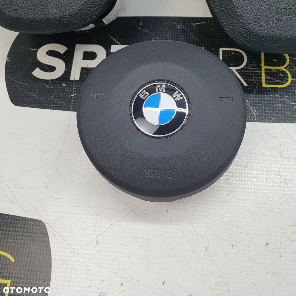 BMW 3 F30 F31 F34 DESKA ROZDZIELCZA KONSOLA KOKPIT PULPIT PODUSZKI AIRBAG AIR BAG PASY KIT SET - 9