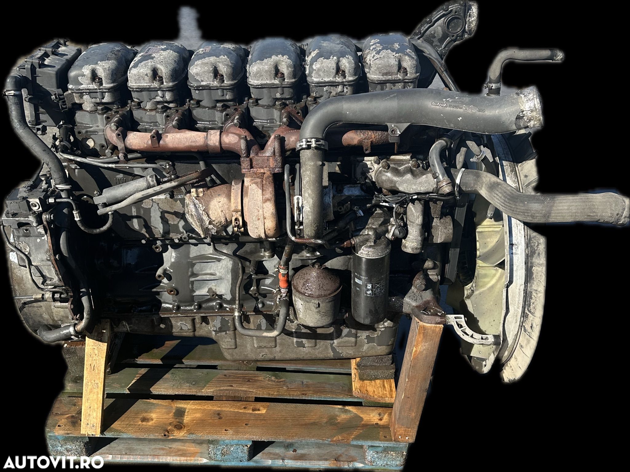 Motor scania r420 hpi dc1214 - 1