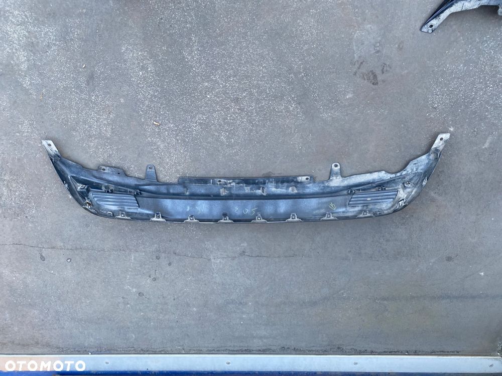 Toyota Corolla E21 E210 KOMBI TOURING Lift SPOILER NAKŁADKA LISTWA DYFUZOR DOKŁADKA DOLNA DO ZDERZAKA TYLNEGO W NA ZDERZAK TYLNY TYŁ  52453-02250 5245302250 52724-02030 5272402030 Hybrid HYBRYDA  spojler 210 E 21+ chrom lewy - 6