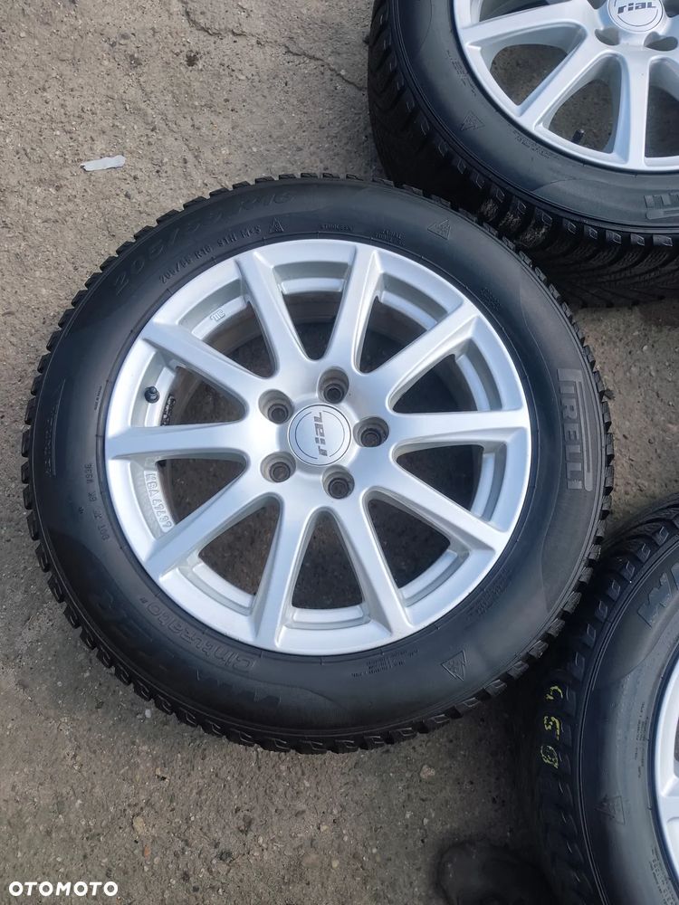 5x112 Felgi Aluminiowe Alufelgi 16 Koła Zimowe Zima VW PASSAT B5 B6 B7 GOLF 5 V VI 6 VII 7 TOURAN CADDY JETTA SHARAN AUDI A6 C5 C6 A4 B5 B6 B7 B8 A3 8P 8V SKODA OCTAVIA II III SUPERB YETI SEAT EXEO LEON TOLEDO ALTEA ALHAMBRA 6,5mm Legnica ALU-RAD 205/55 - 21