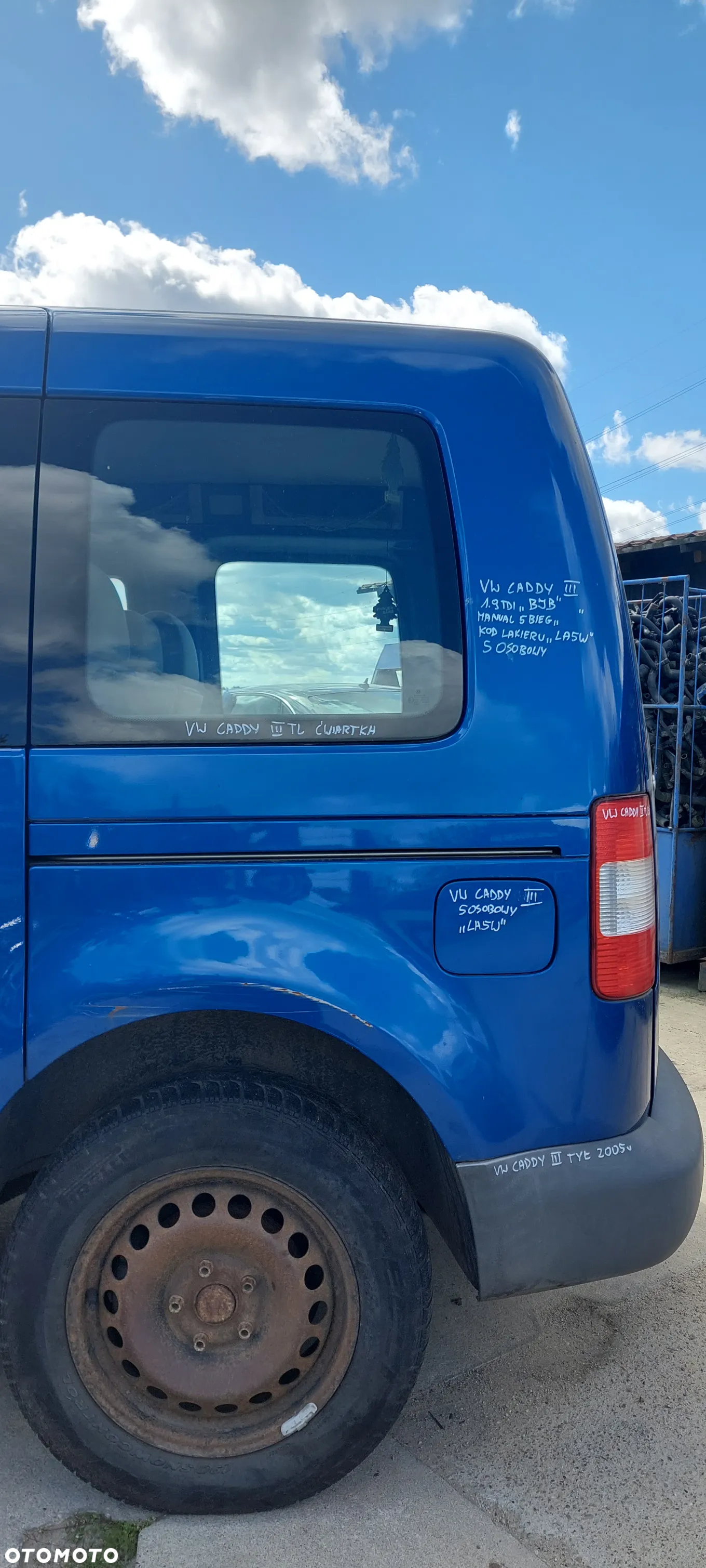 Vw Caddy mk3 "LA5E" Wszystkie Części - 19