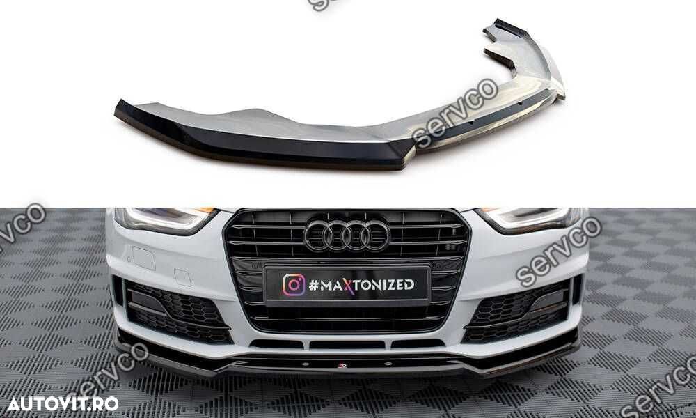 Prelungire bara fata Audi A4 Competition B8 2011-2015 v2 Maxton Design - 1