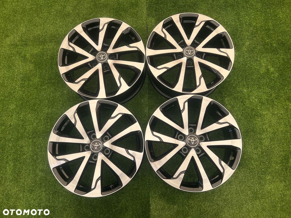 KOMPLET FELG FELGI ALU TOYOTA COROLLA CROSS CH-R CHR RAV 18 5X114,3 ET40 - 3