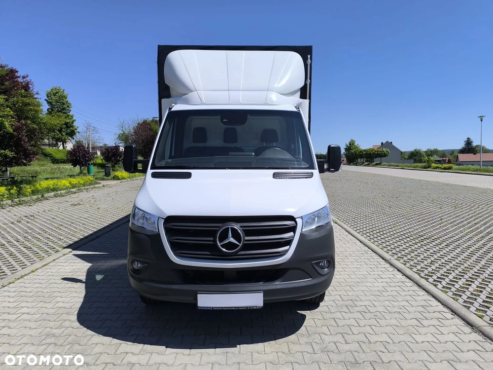 Mercedes-Benz Sprinter 519,190KM, Winda + Plandeka 8 Palet, Firana, Salon Polska! - 3