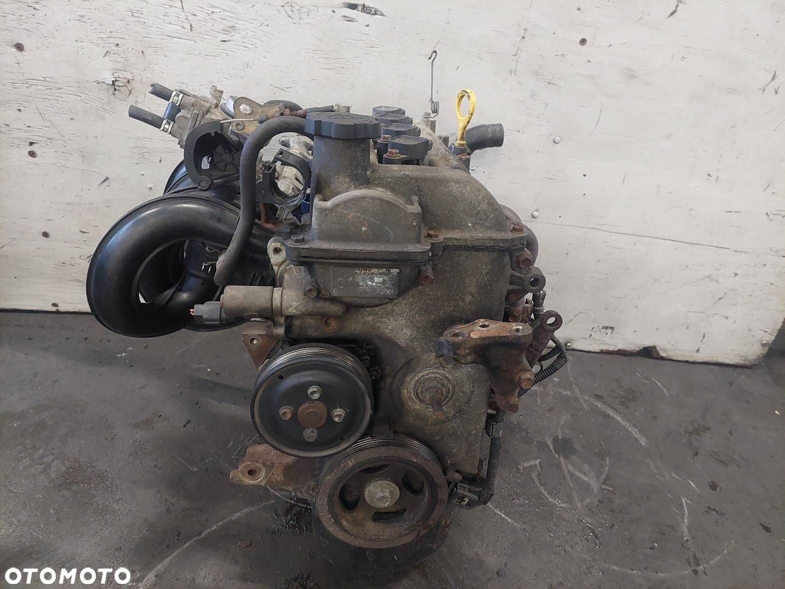 SILNIK BENZYNOWY SŁUPEK TOYOTA YARIS I 1.0 16V 1SZ-FE - 4