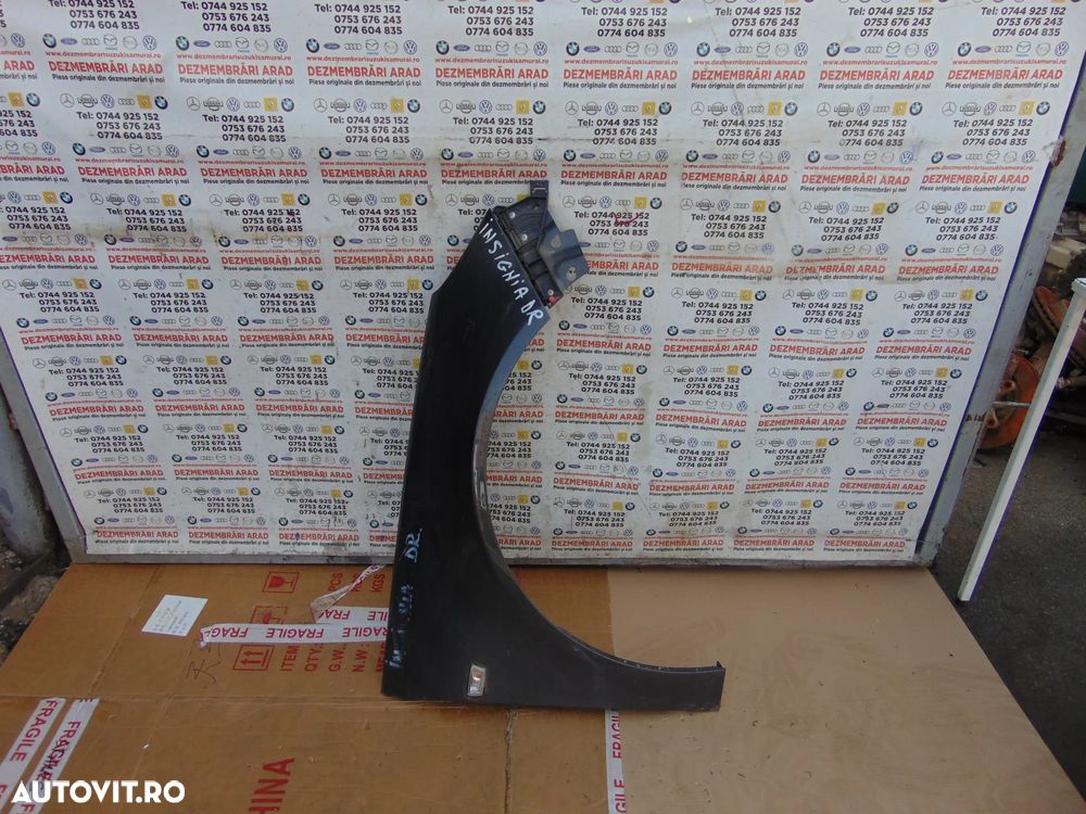 Aripa dreapta Opel Insignia 2008-2013 arip dreapta fata dezmembrez - 1