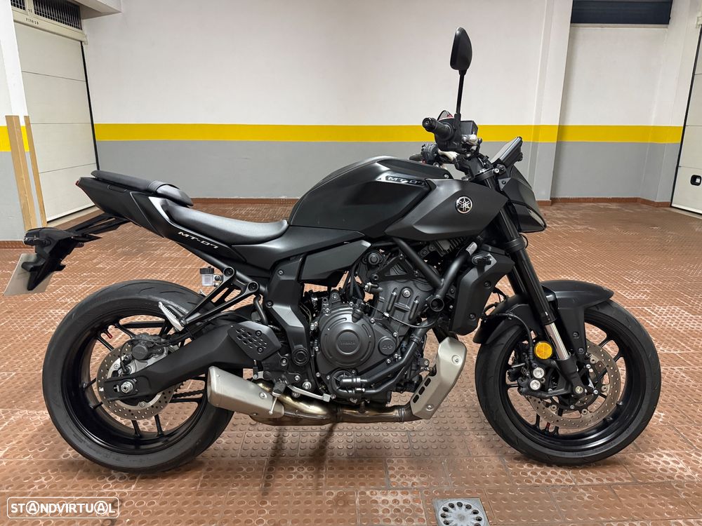 Yamaha MT-07 Full power - 2