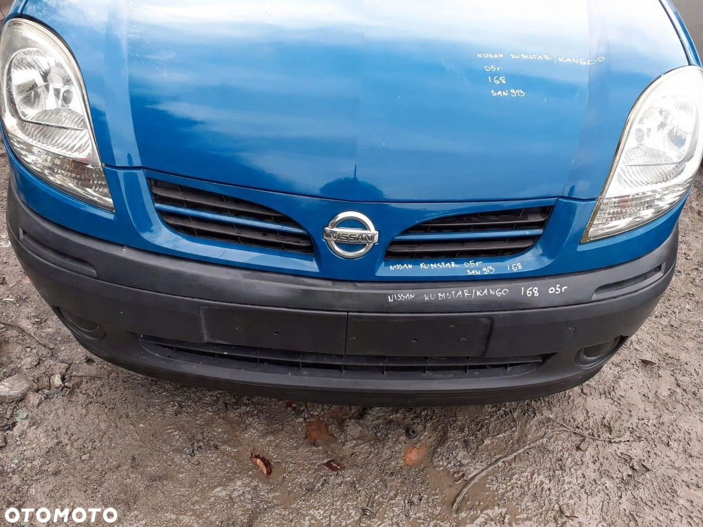 ZDERZAK PRZÓD RENAULT KANGOO LIFT NISSAN KUBISTAR - 2