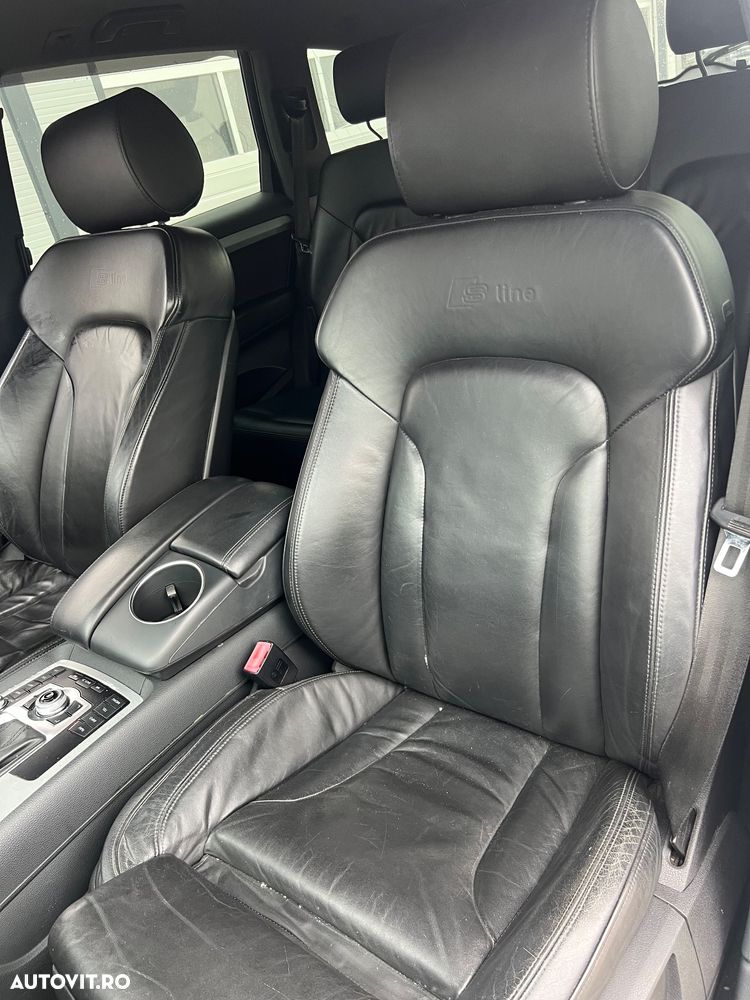 DEZMEMBREZ Piese Auto Audi Q7 Facelift Motor 3.0 diesel cod CJM CRC CJG Cutie viteze Automata NAC Fata completa Bara fata spate injectoare Turbina Kit Injectie Far Bi-xenon Led Portiera fata spate Carlig Jante aluminiu Interior Piele Volan S line Haion electric Stop tripla LED Oglinda electrica - 10