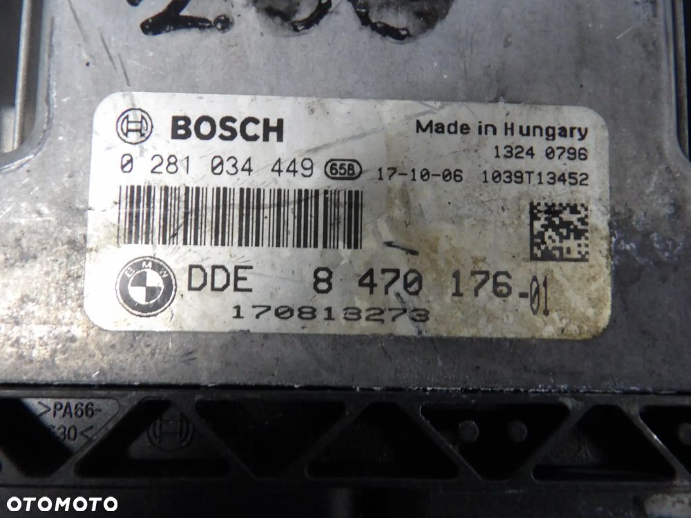 BMW - F48 - KOMPUTER , STEROWNIK SILNIKA - 8470176 - 2