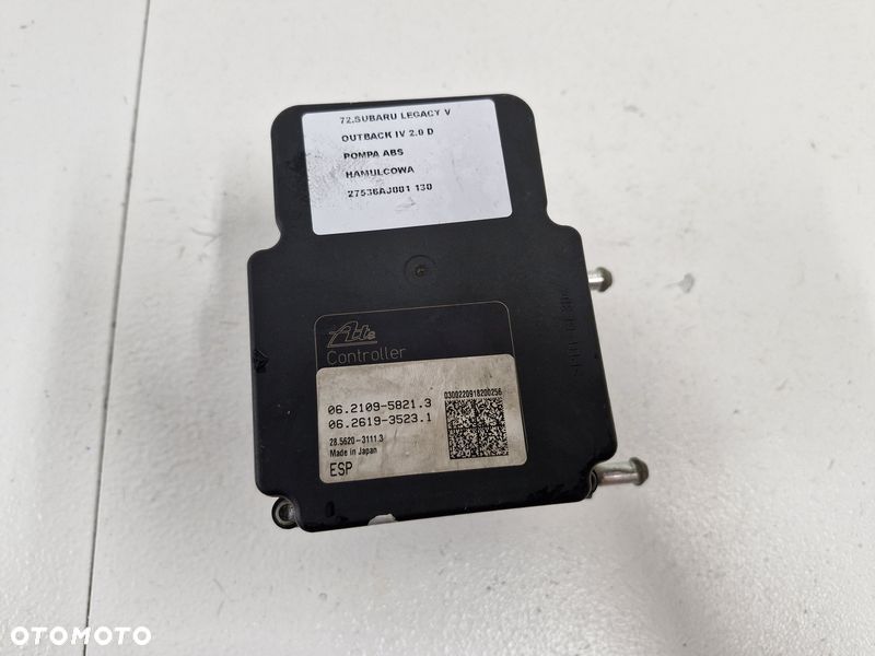 subaru legacy v outback iv 2.0 d pompa abs hamulcowa 27536aj01 - 9