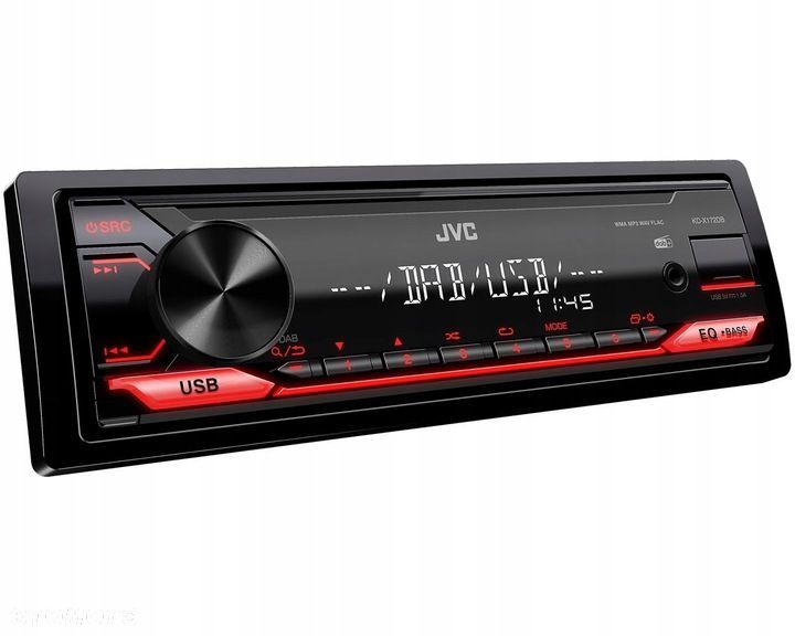 JVC KD-X172DB Radio samochodowe DAB MP3 USB Flac - 1