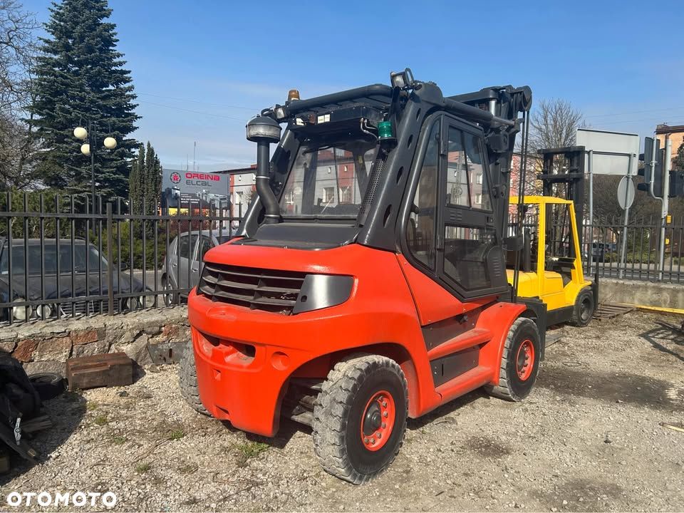 Linde H70 | 7 ton | Pełna kabina, ogrzewanie | Przesuw boczny | Stan BDB - 6
