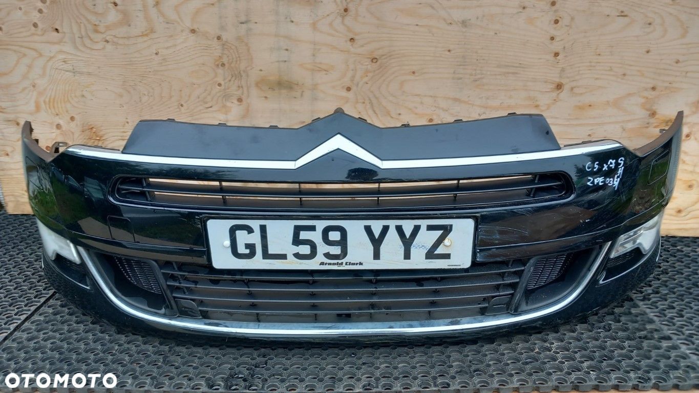 CITROEN C5 III X7 ZDERZAK PRZÓD HALOGEN SPRYSK EXL - 1