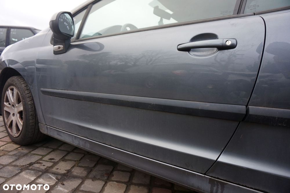DRZWI PRZEDNIE LEWE 207 CC CABRIO KTHC  SZARY PEUGEOT 2007-2009 - 3