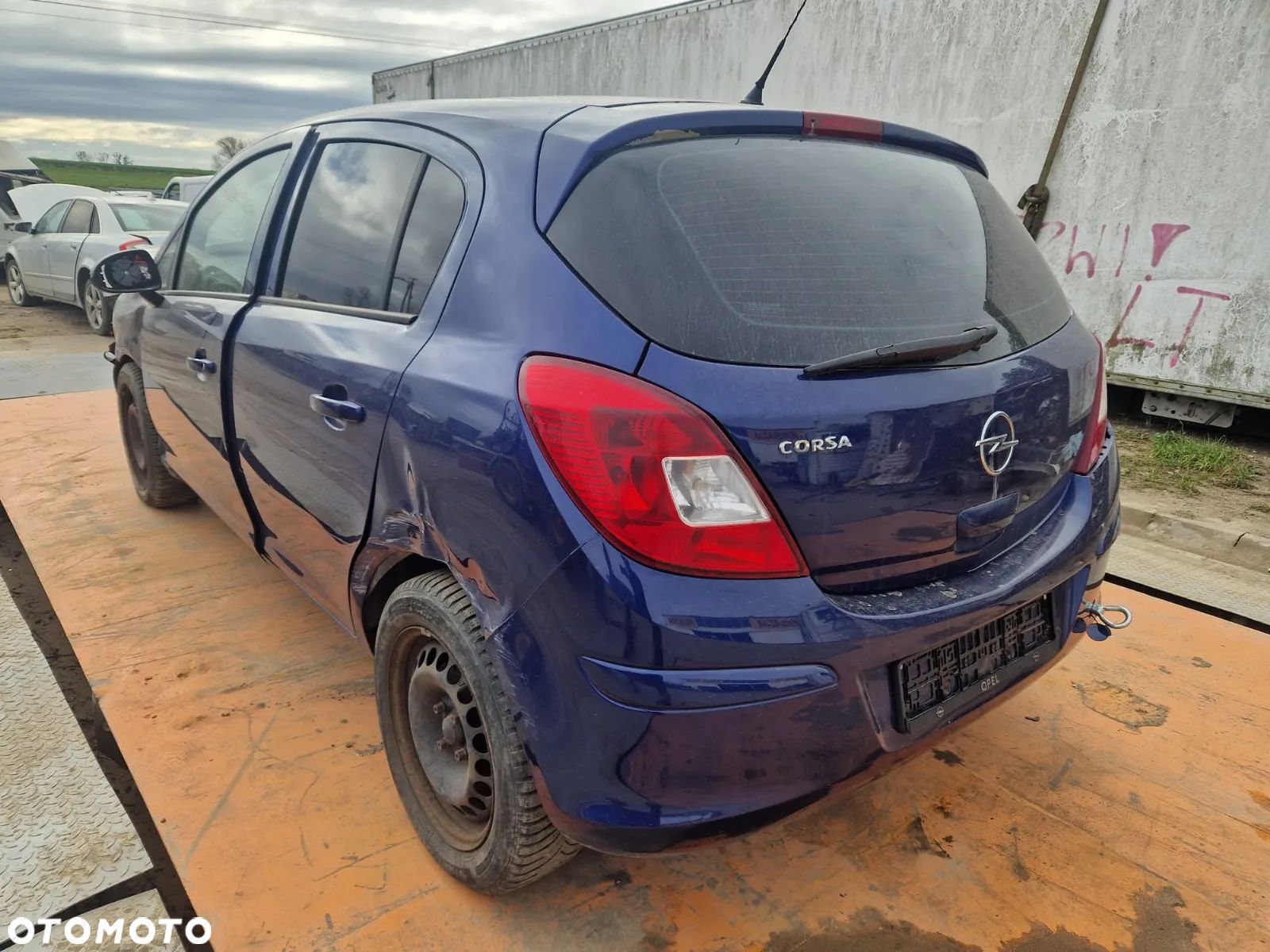 Opel CORSA D 2006-2014 Silnik 1.2 Z12XEP 80KM/59kW Z21B na części drzwi klapa zderzak - 1