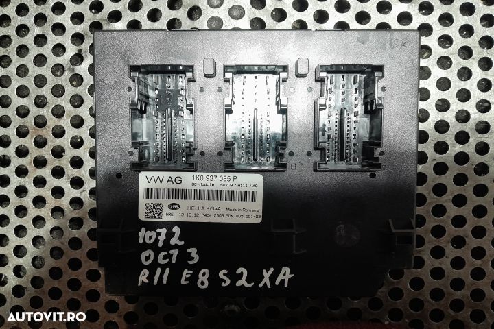 Modul confort 1K0937085P 1K0937085P Skoda Octavia 2 [facelift] [2008 - 1