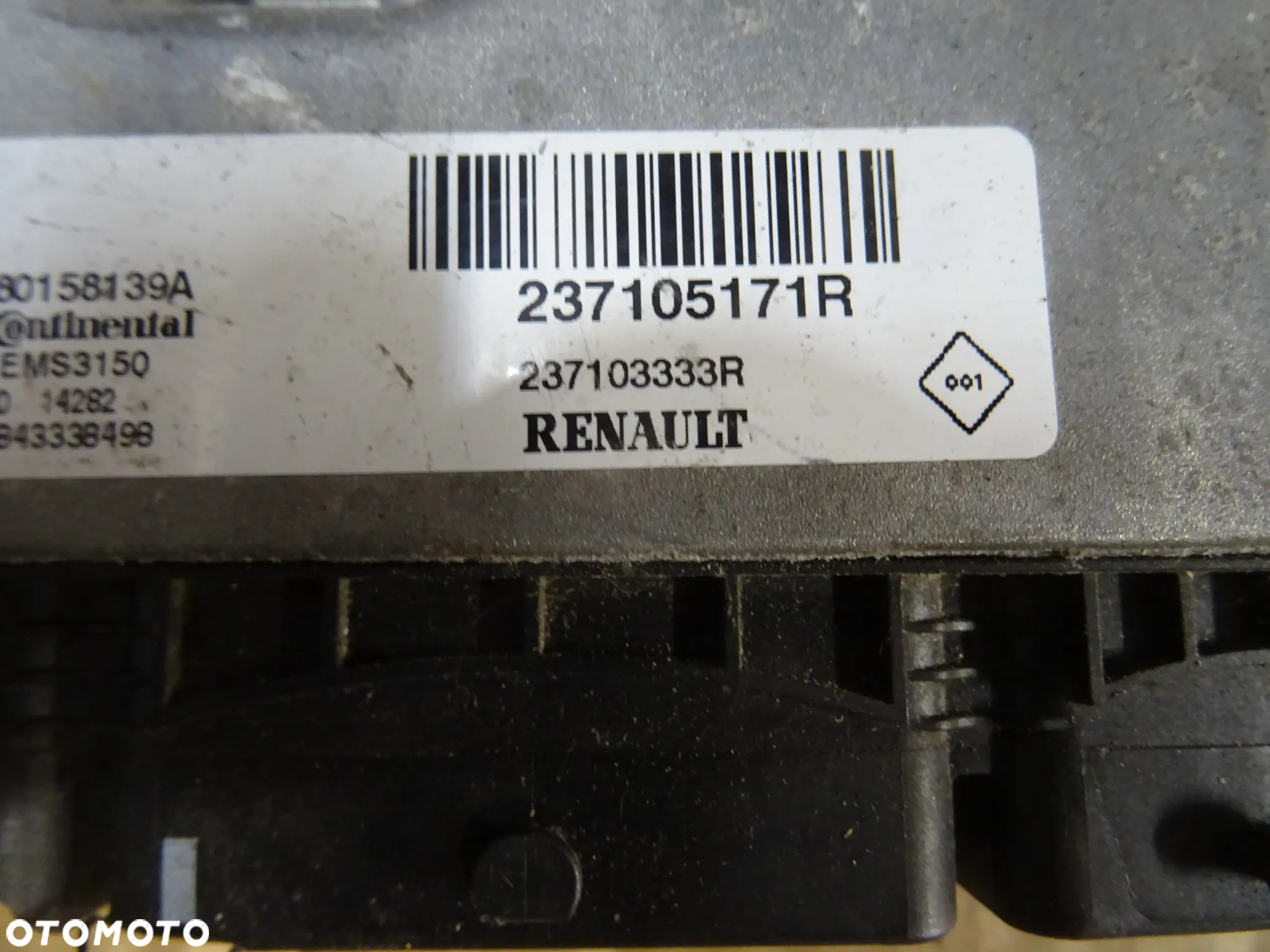 DACIA LODGY DOKKER duster 1,2 TCE  RENAULT STEROWNIK SILNIKA 237106276R 237106102R ROZNE CZESCI PYTAC - 6