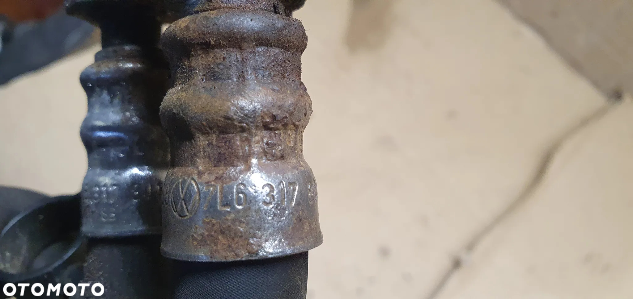 Przewód oleju skrzyni biegów Regulator VW Touareg 7L0317027A 7L6317801F - 13