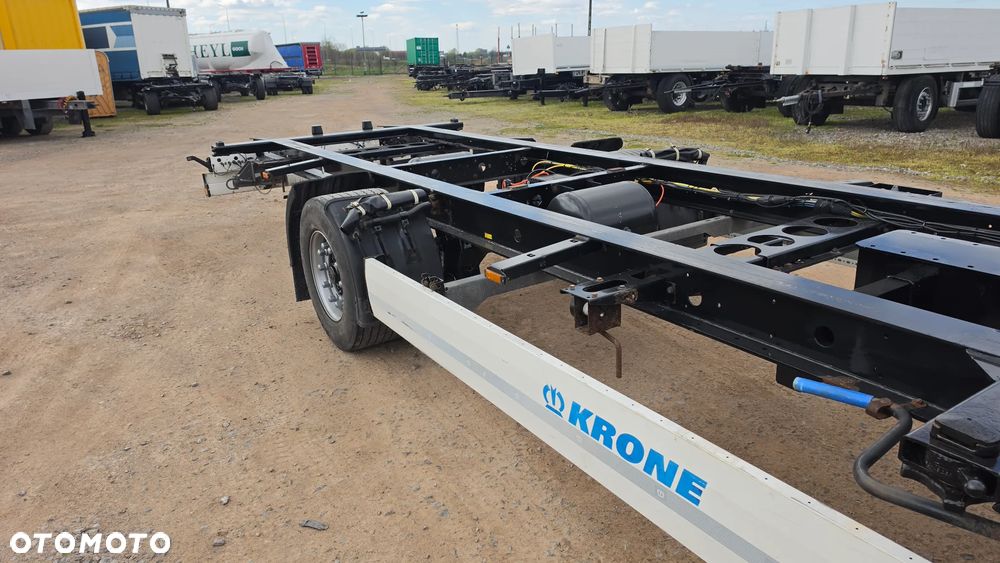 Krone 18.500zł netto TANDEM KRONE 1OŚ GÓRNY ZACZEP JUMBO BDF 7.45-7.80M 2017ROK ROK OPONY R19.5 ST.IDEALNY MOŻLIWOŚĆ TRANSPORTU - 10