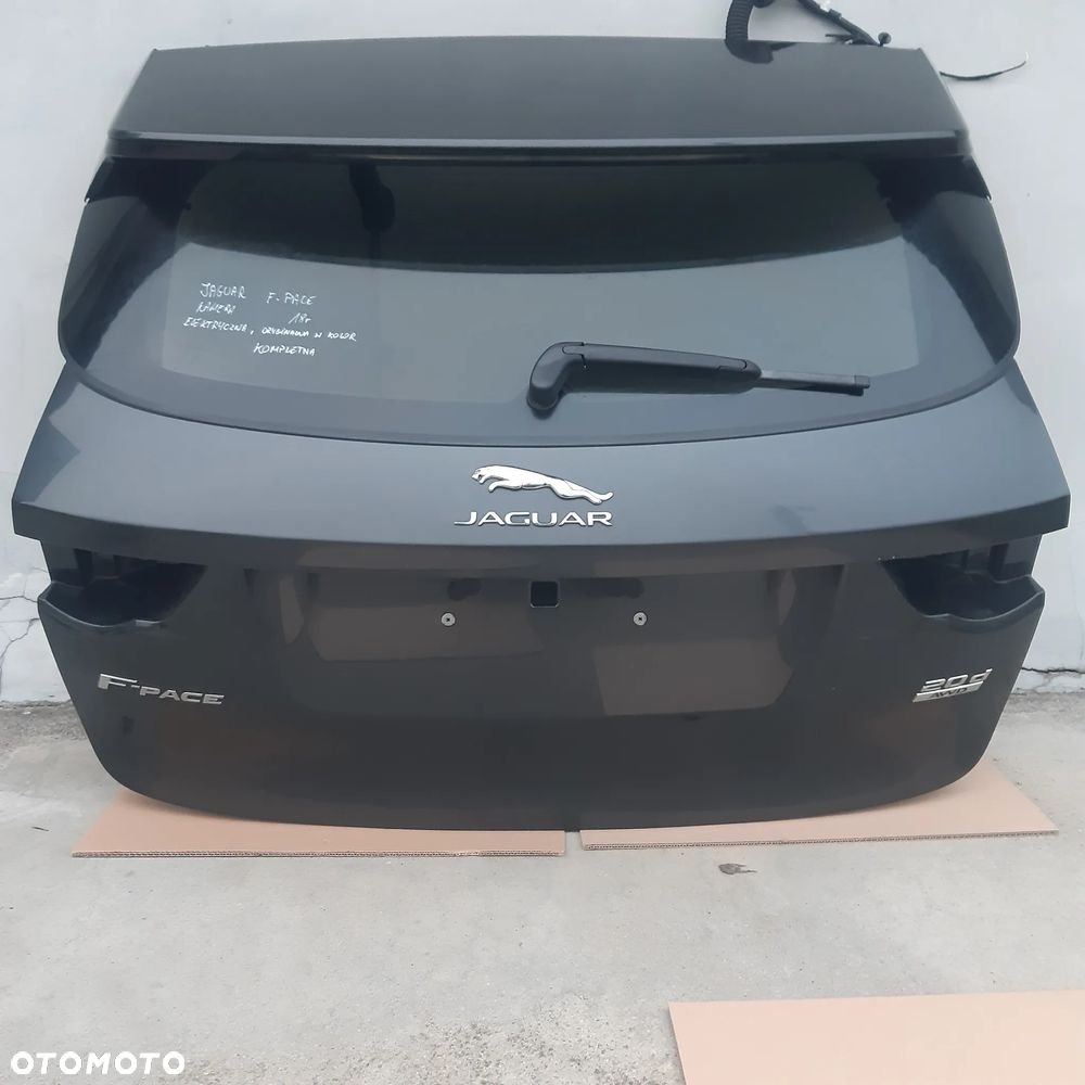 JAGUAR F-PACE X761 KLAPA BAGAŻNIKA TYŁ TYLNA KAMERA LKT 18r - 2