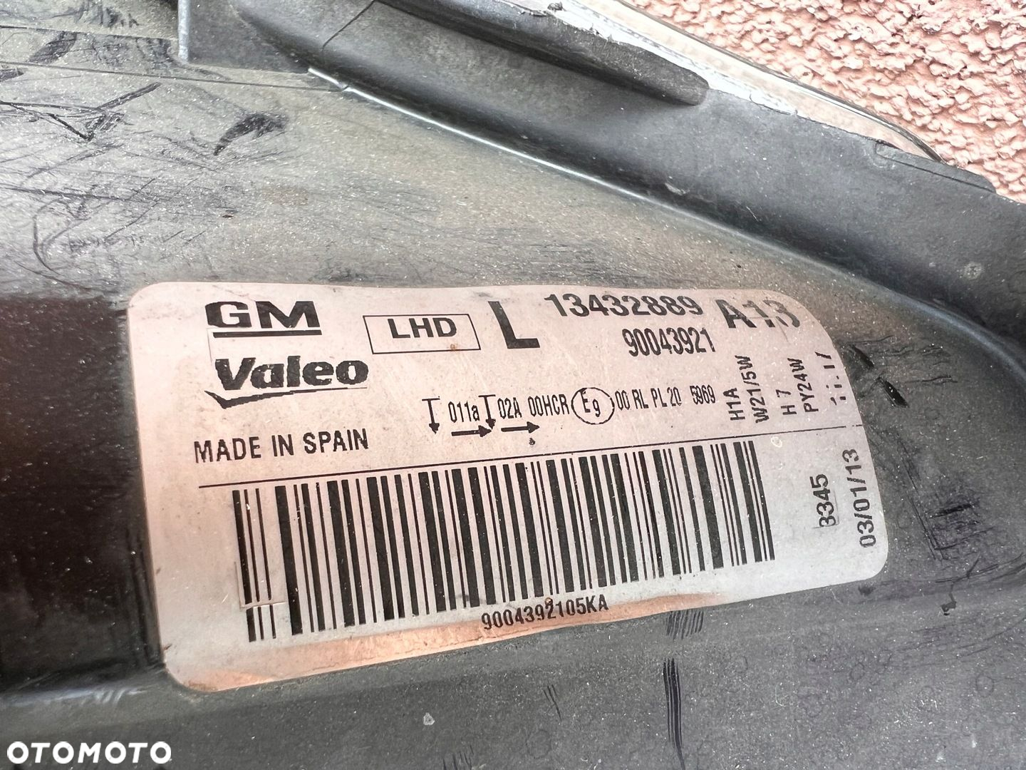 Lampa przednia OPEL CORSA D LIFT KOMPLET EUROPA ORYGINALNE VALEO - 7