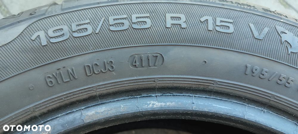 OPONY LETNIE 195/55R15V UNIROYAL RAINSPORT 3 (4117) LATO 6mm 2 SZTUKI PARA - 6