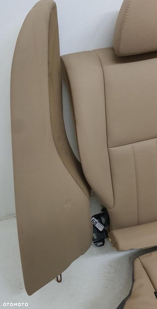 KANAPA TYLNA TYŁ SKÓRA MERCEDES W204 SEDAN - 7